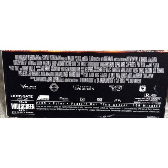 Clive Barkers Book Of Blood & 30 Days Of Night DVD Horror Movie Bundle - Picture 7 of 10